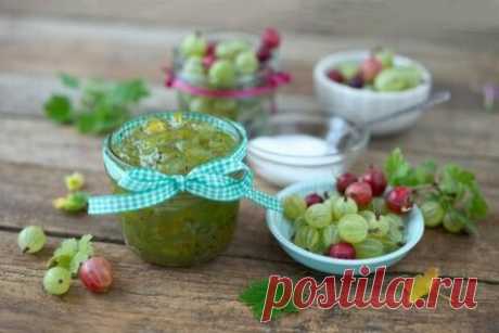 Желе из крыжовника через мясорубку