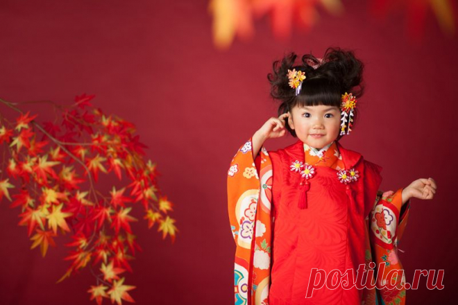 京都西陣おはりばこ　七五三前撮りプラン　アルバムサンプル