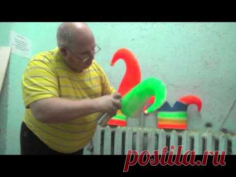Шапочка для скомороха на Масленицу своими руками. Часть 3