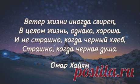 20 мыслей Омара Хайяма о жизни | Хитрости Жизни