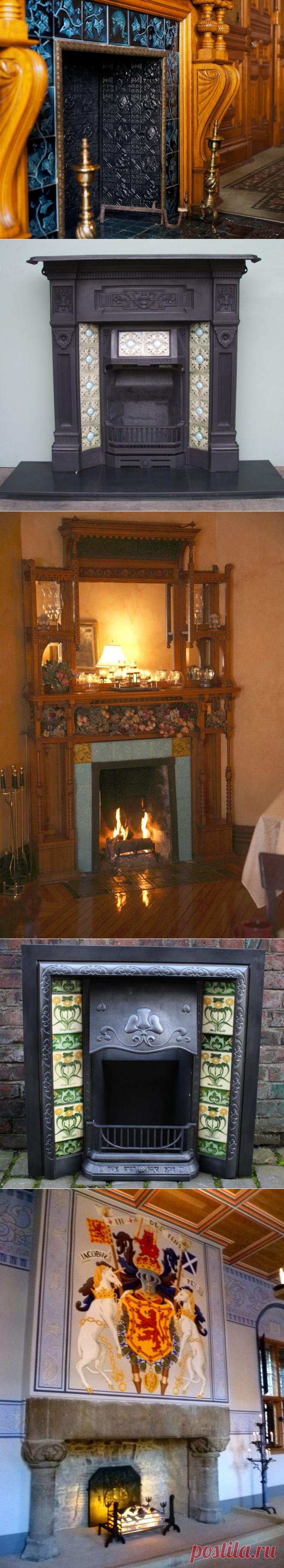 Английский камин — от георгианской эпохи до арт-нуво
