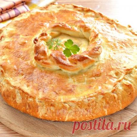 Курник - секрет приготовления сытного пирога