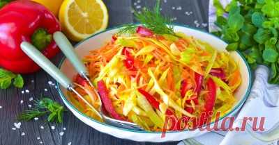 Простые салаты с капустой - 234 рецепта - 1000.menu