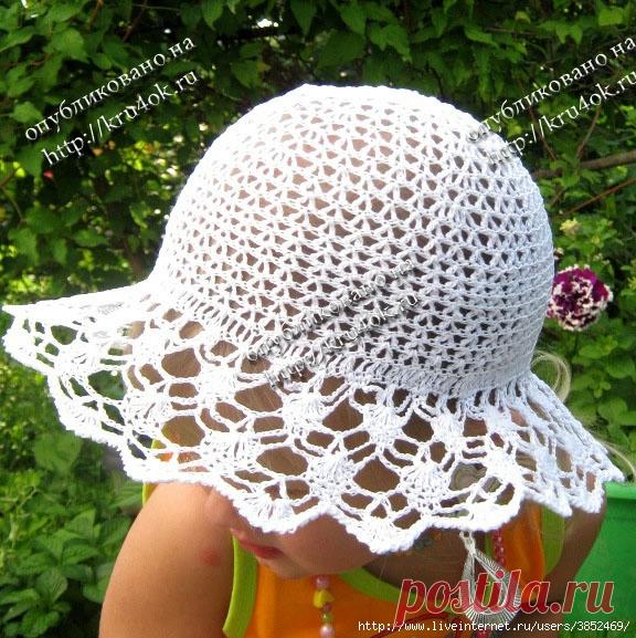 Летняя шляпа и панамка для детей