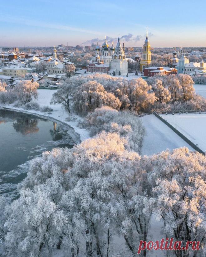 Зимняя сказка в Коломне.
Московская область. 📷 svetosh_13