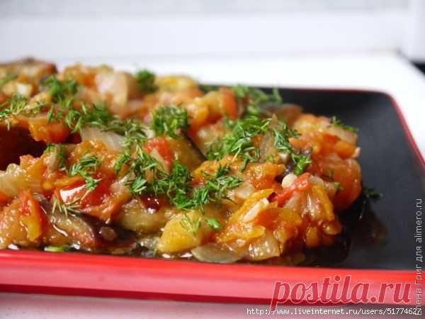 Икра из баклажанов по-одесски