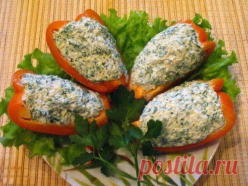 перец фаршированный сыром.
