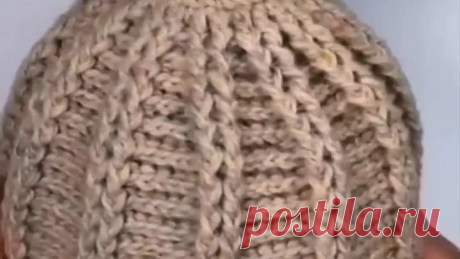 Я бы и не догадывалась, что ее настолько просто вязать 😇