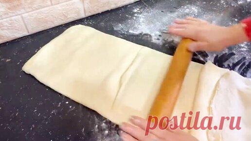 СЛОЁНОЕ ТЕСТО теперь готовлю только так! 1000 слой в одном тесте, готовиться за 10 МИНУТ! Рекомендую! | Ariana gotovit  | Дзен