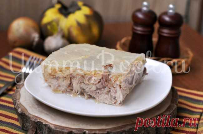 Холодец из петуха | Четыре вкуса