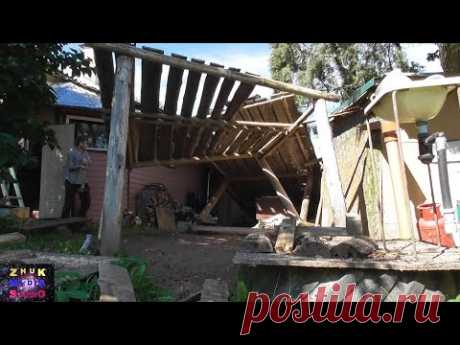 Падение дровяника