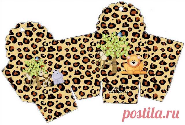 La Selva de Juguete: Cajas para Imprimir Gratis. | Oh My Bebé!