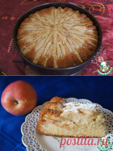 Корнуэльский яблочный пирог