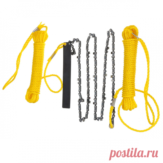 Saw Chain with 9M Soft Rope Hand Zipper Saw Blade High-altitude Building Branche - US$25.99