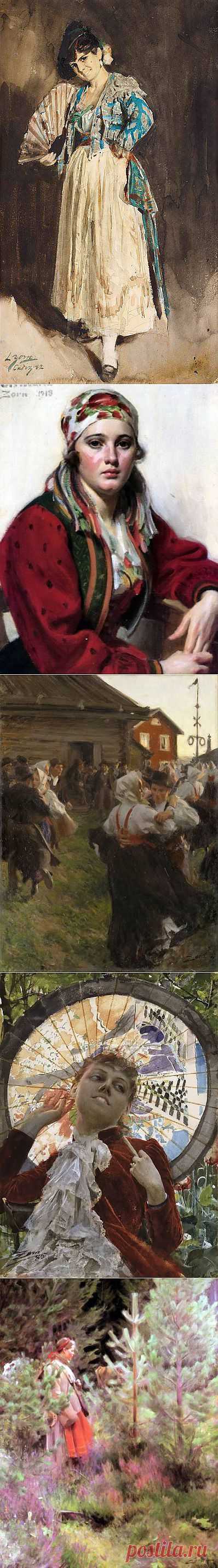 Андерс Цорн картины