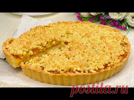 Абрикосовый пирог который тает во рту! Просто и очень вкусно!