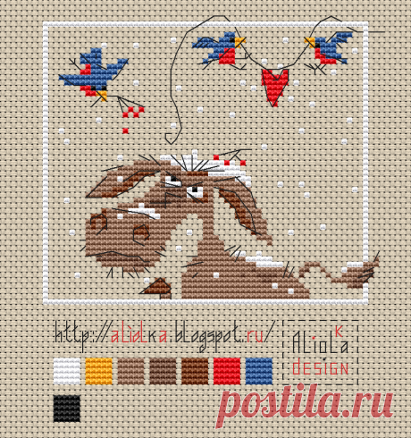 Мои творилки *** Aliolka design: Превращения. Смехо-схемки с лосем и не только.