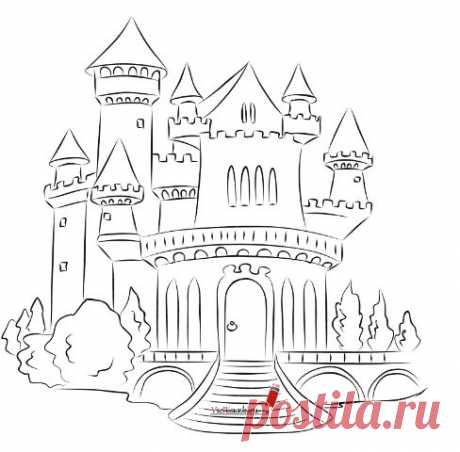 как нарисовать поэтапно сказочный дворец - 186 картинок. Поиск Mail.Ru