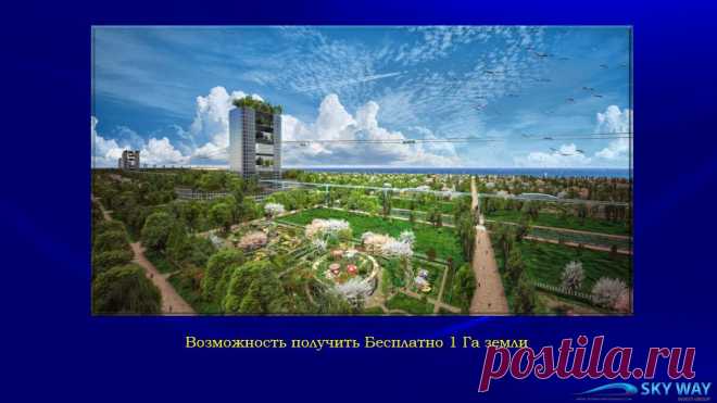 Регистрируйтесь на сайте компании Sky Way https://office.skywayinvestgroup.com/landing/1?ref=3956017154153820 и получайте БЕСПЛАТНО по госпрогамме РФ 1 га земли на Дальнем Востоке под строительство ВСМ. Эта земля будет Вами сразу передана в аренду компании и Вам останется только получать немалый пожизненный доход. Такие возможности бывают один раз в сто лет. Не упустите эту редкую возможность!