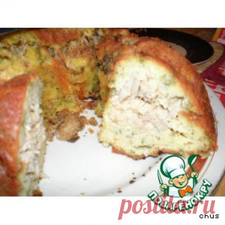 Очень быстрый рыбный пирог - кулинарный рецепт
