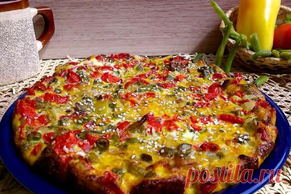 Картофельная тортилья с овощами | CityWomanCafe.com