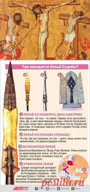 Судьба на острие. Мифическая история копья, пронзившего Христа | Религия | Общество | Аргументы и Факты