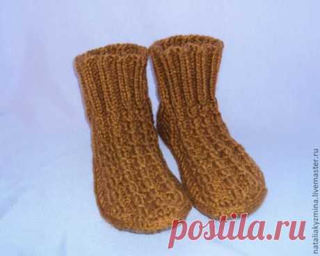 Носки с войлочной стелькой - Ярмарка Мастеров - ручная работа, handmade