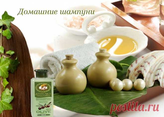 Домашние шампуни .Рецепты