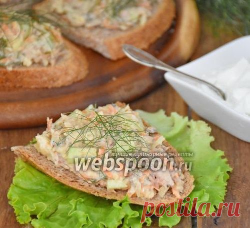 Бутерброды «по-шведски» с сардинами