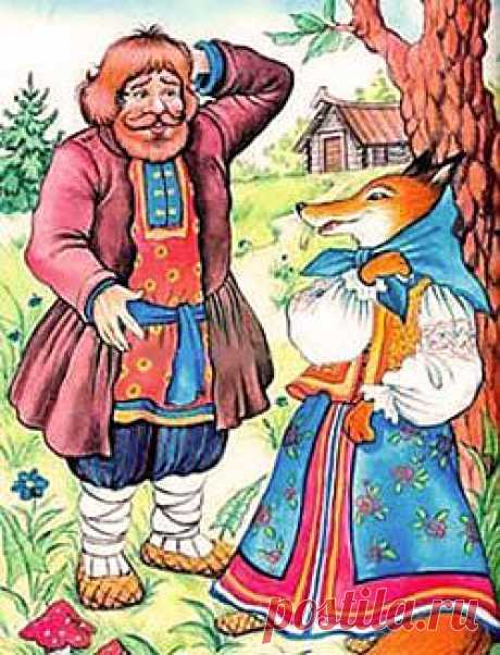 Инсценировка басни Ивана Андреевича Крылова &quot;Крестьянин и лисица&quot; для детского театра. Продолжительность сценки: 4 минуты; количество актеров: от 1 до 4.