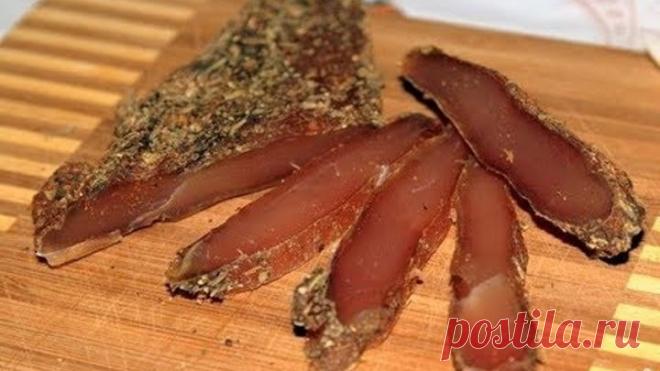 Бастурма из Куриной Грудки. Простой и Быстрый Рецепт Вяленого Мяса. Балык