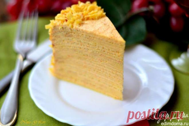 Закусочный "Наполеон" из заварного теста с нежным лососевым крем-муссом | Кулинарные рецепты от «Едим дома!»