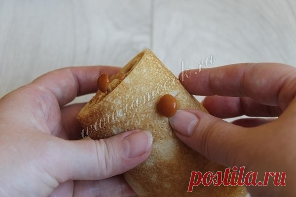 Закуска «Блиные пенечки»
