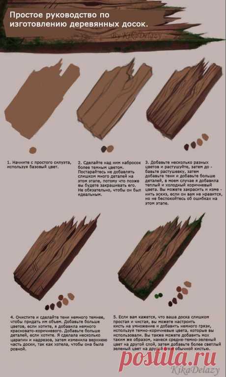 Рисуем доску. Поэтапно.