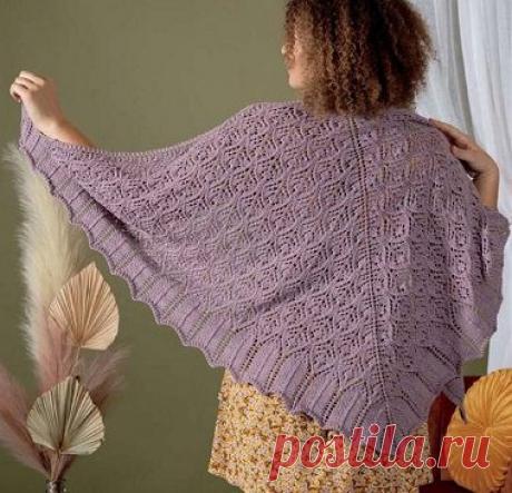 Ажурная шаль «Loie»