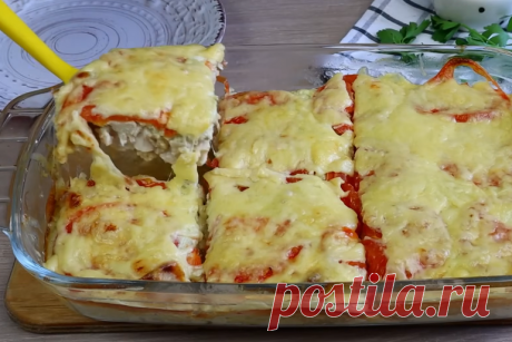Запеканка с нежным куриным филе
