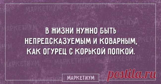 20 жизненных открыток для отличного настроения
