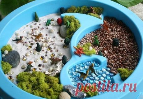 Сенсорные коробки для разных возрастов - Поделки с детьми | Деткиподелки