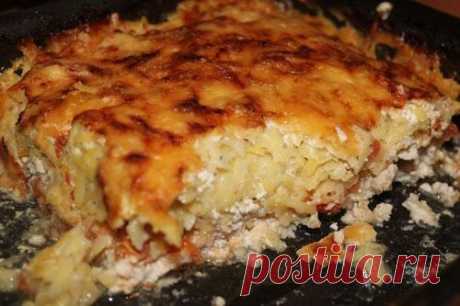 Запеканка из овощей и куриного фарша / Западло