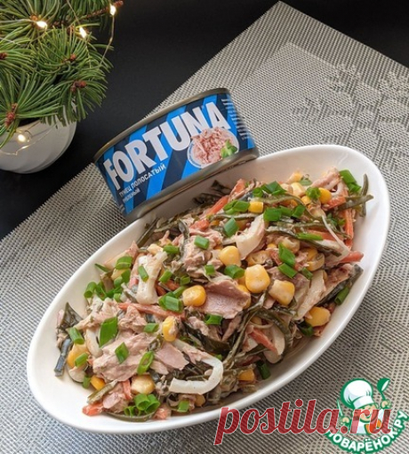 Салат &quot;Дары Посейдона&quot;. Предлагаю приготовить на Новогодний стол вкусный, яркий и полезный салат с дарами моря.