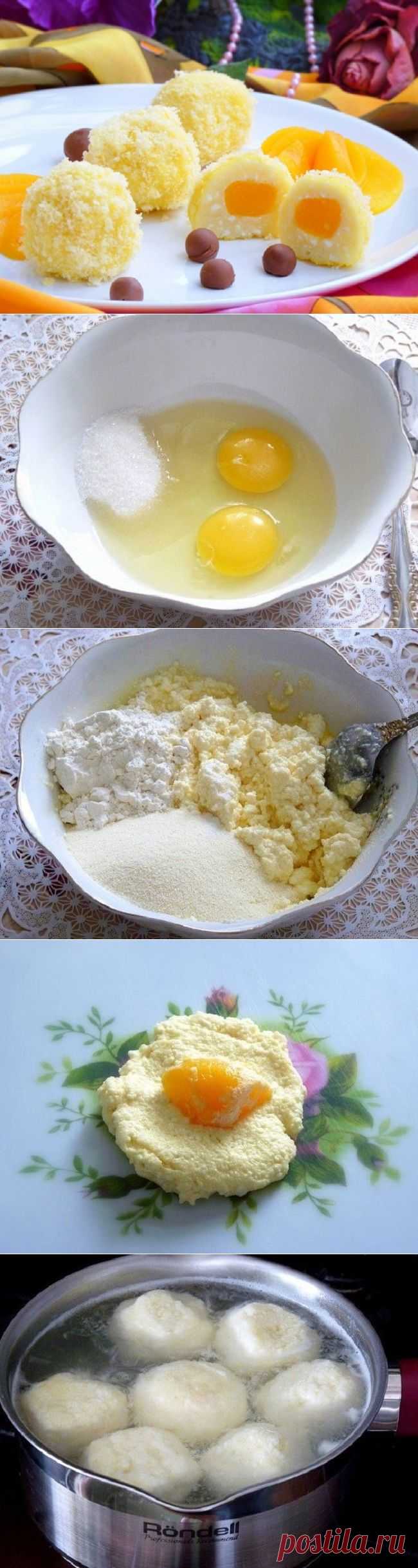 "Творожные солнышки" - невероятно нежный и полезный десерт