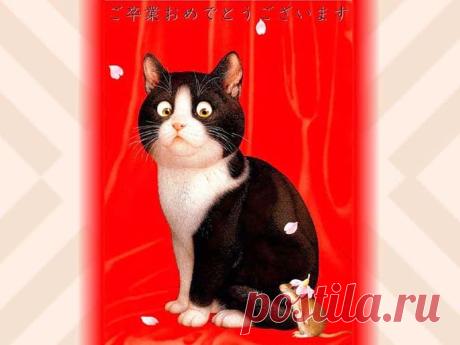 Милые зверушки японского художника Makoto Muramatsu