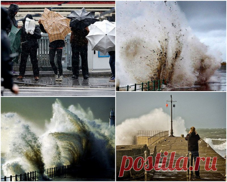 Самые впечатляющие фотографии шторма «Святой Иуда».