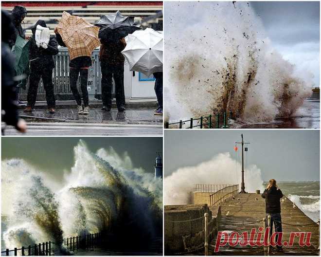 Самые впечатляющие фотографии шторма «Святой Иуда».