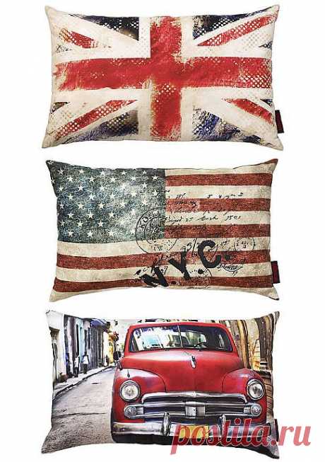 Декоративная подушка. Невероятно стильный принт,