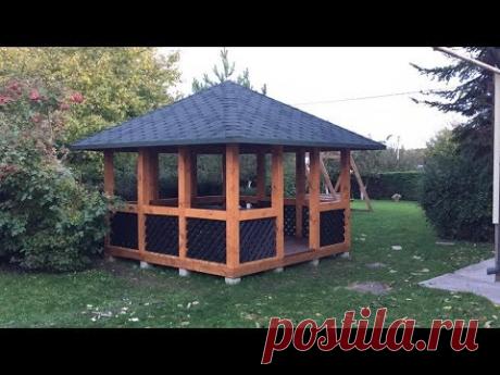 Беседка из бруса 2/2