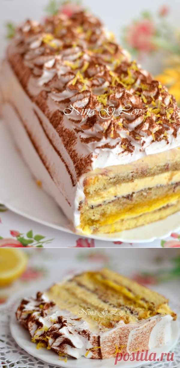 Торт Тирамису "Вива, Италия!" (Tiramisu Cake "Viva Italy!")