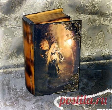 Декорирование шкатулок. Эффект «свечения». Мастер-класс.