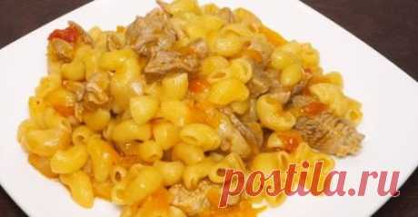 Готовим в мультиварке: отменные макароны с мясом