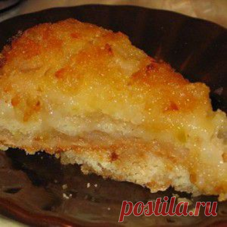 Яблочный манный пирог без яиц рецепт – вегетарианская еда: выпечка и десерты